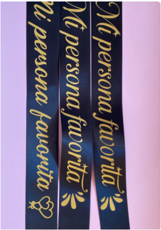 Listón, Mi persona favorita, negro