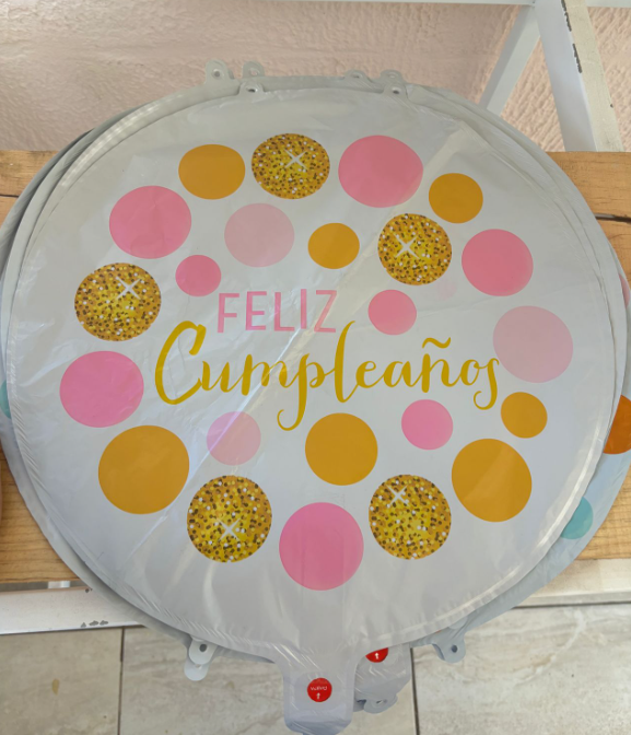 Globos: Feliz cumpleaños 2