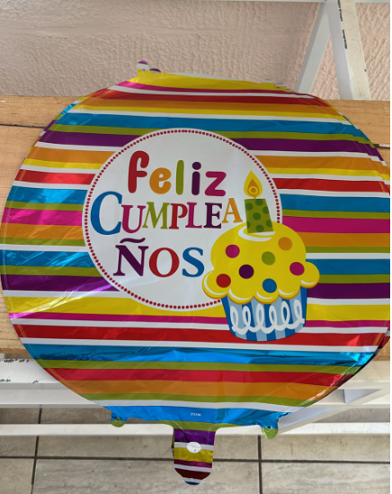 Globos: Feliz cumpleaños 1