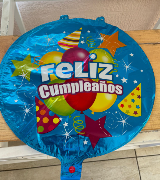 Globo: Feliz cumpleaños 6